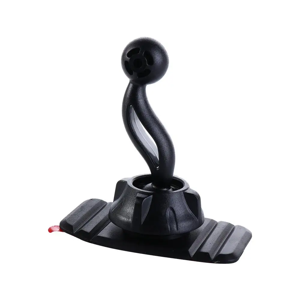 Auto Dashboard Pad 17mm Ball Head 17mm Ball Head Holder ABS Sticker Base Universal Black Car Dashboards