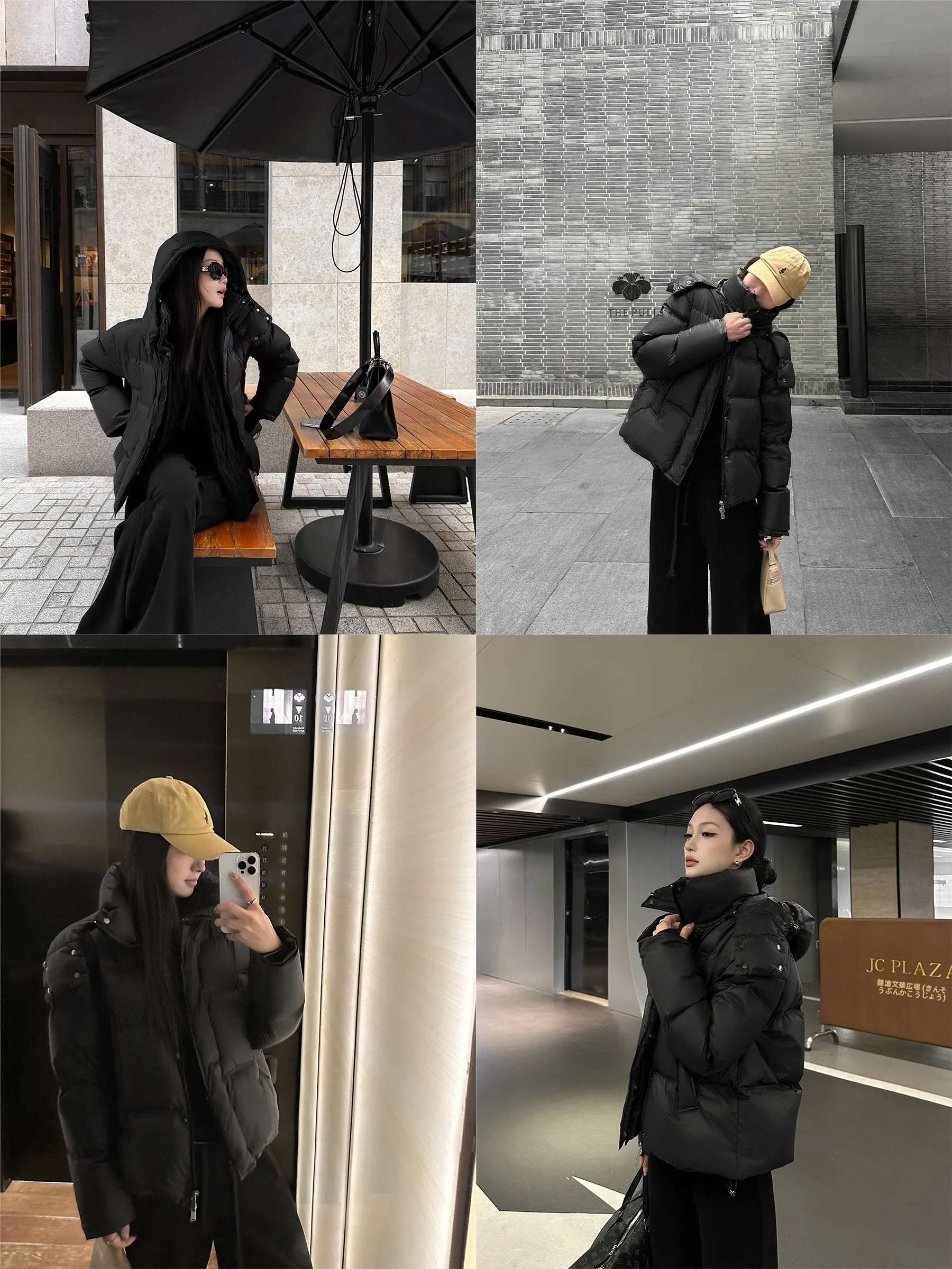 

5werkwen Cloud Sensation 0 Pressure Short Puffer Jacket 90 White Duck down Commuter Style Warmth Insulated Zipper Closure