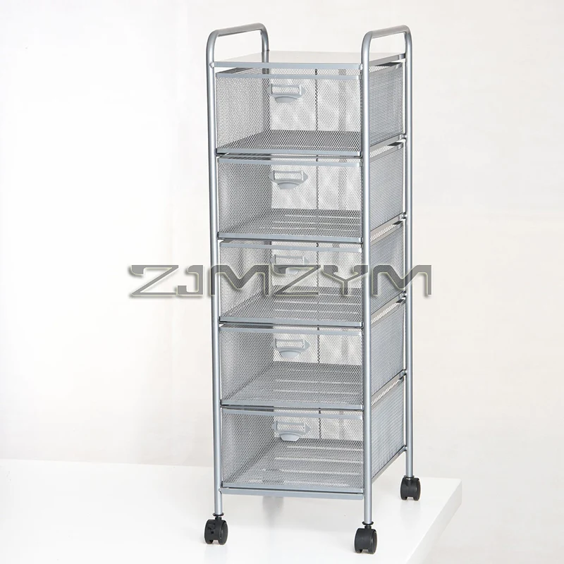 A4 Metal Drawer File Cabinet, Office Jewelry Storage Box, Sorting Box, Files Removable File Shelving