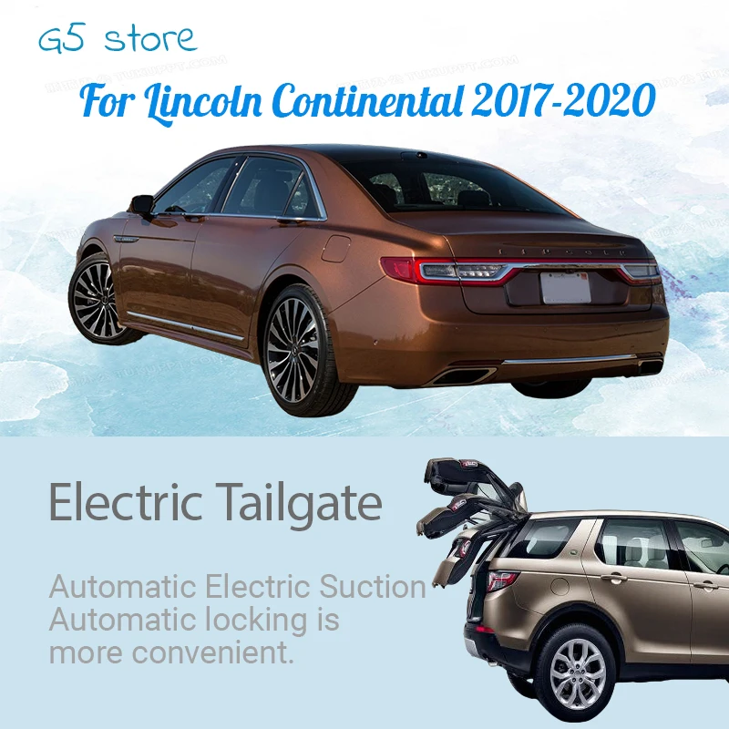For Lincoln Continental 2017-2020 Power Electrically operated Smart Automatic tailgate modification system