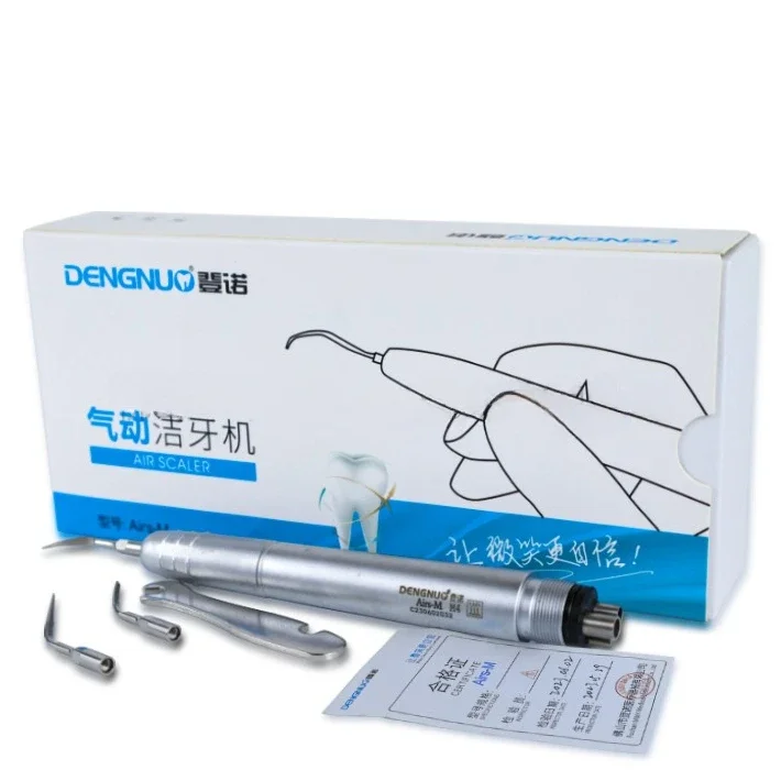 Dental pneumatic dental scaler for cleaning teeth，removing calculus with ultrasonic high-frequency dental scaler for low noise