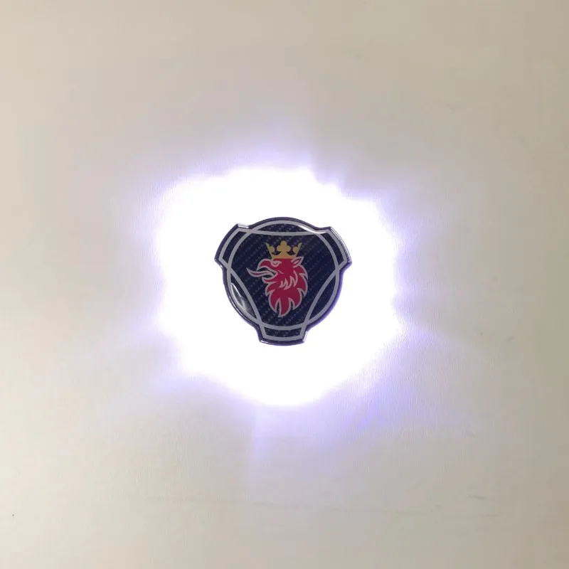 Scania Compatible White Led Light Logo - WN Inox WNL101-W