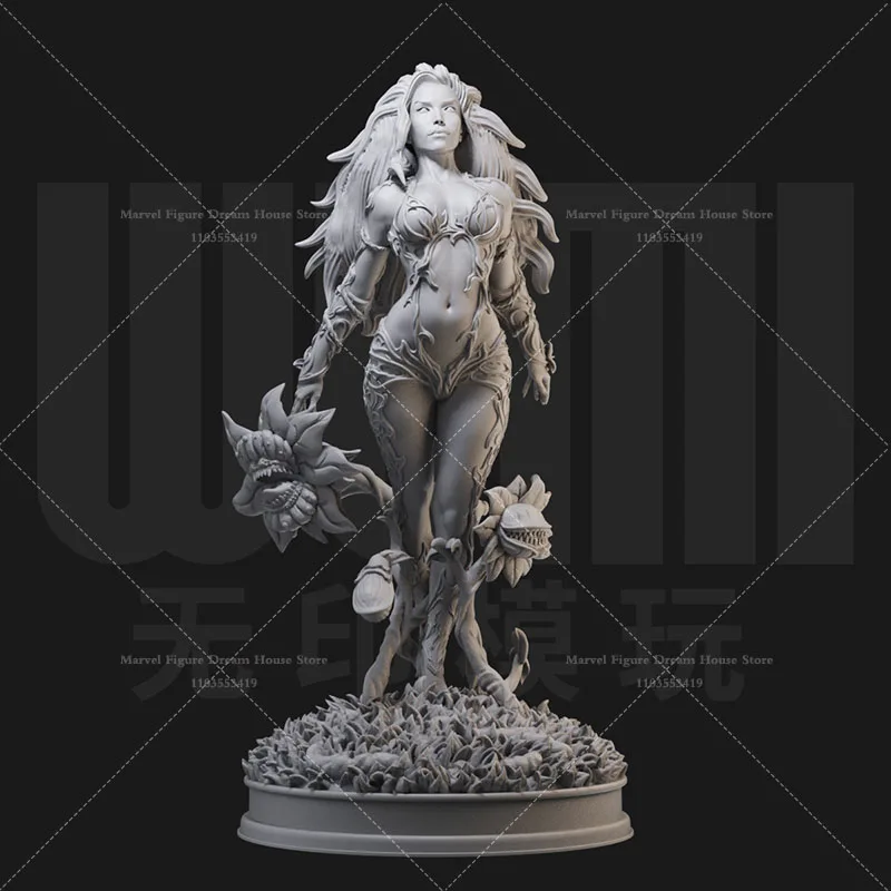 1/24 1/18 Scale DC Poison Ivy Pamela Snake Scorpion Tricks Beauty Batman Villain DIY Self-assembled GK 3D Resin Un-panited Doll