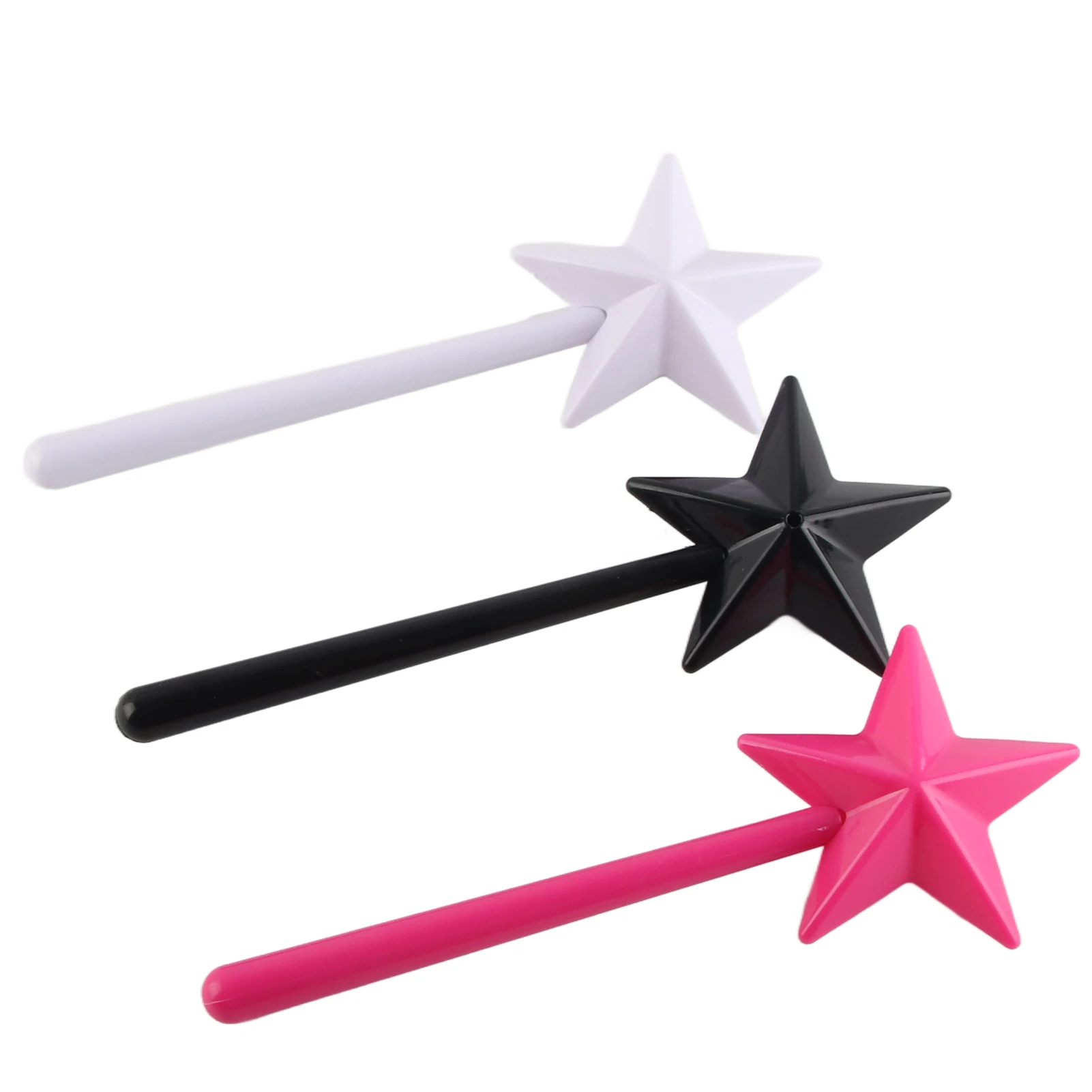 Magical Wand Salt and Pepper Shakers Pentagram Magical Salt Pepper Shakers  Black White  Seasoning for Kitchen