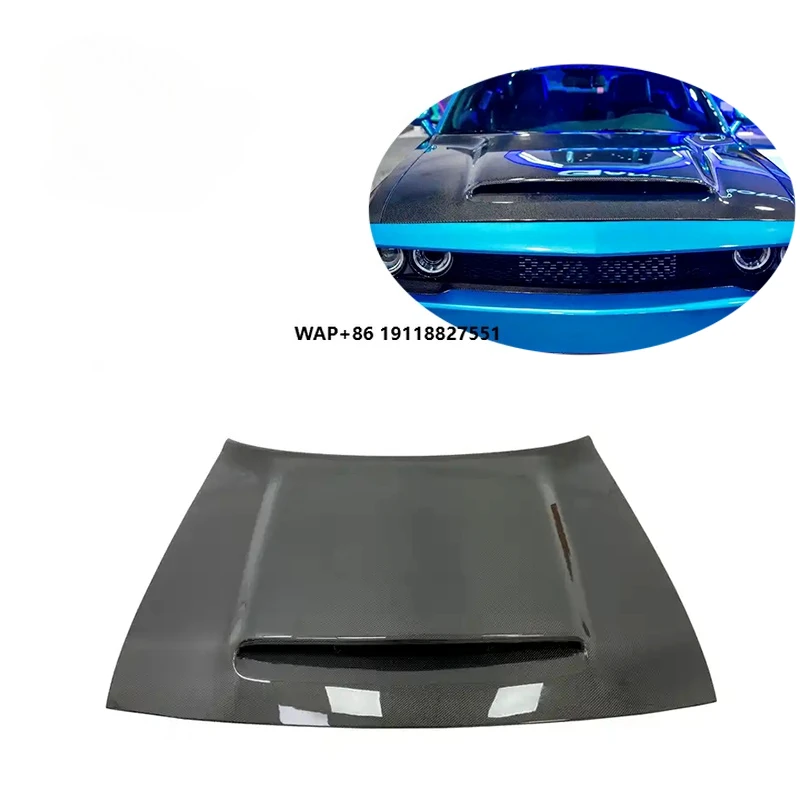 

Карбоновый капот Demon Style с вентиляционными отверстиями для Dodge Challenger 2015-21