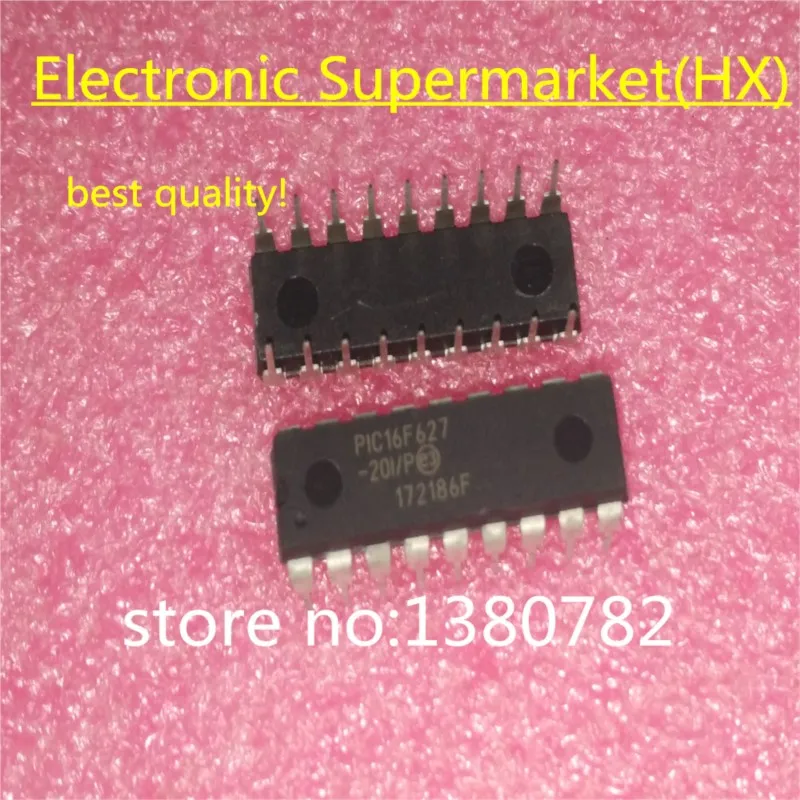 

Free Shipping 5pcs-20pcs/lots PIC16F627-20I/P PIC16F627-20/P PIC16F627 DIP-18 New original IC In stock!