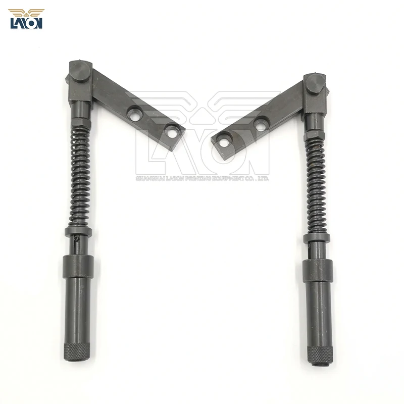 LAYON 2 Buah/1 Pasang Bagian Tekan Heidelberg SM102 CD102 Pasangan Braket Rol DS71.010.308 OS71.010.310 & Mendukung MV.004.257