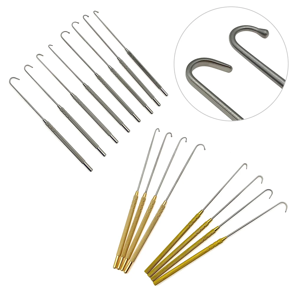 Haczyk macicy Zwierzęta Pies Kot Zapalenie jajnika Snook Hook 180mm Weterynaryjne instrumenty chirurgiczne