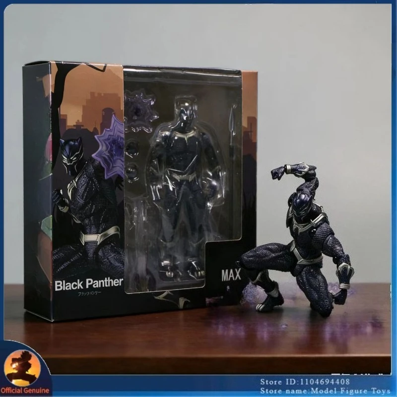 

В наличии: Коллекционная подвижная фигурка S.H.Figuarts Black Panther (Аниме/Игры), модель-игрушка, украшение, подарок на праздник, кукла