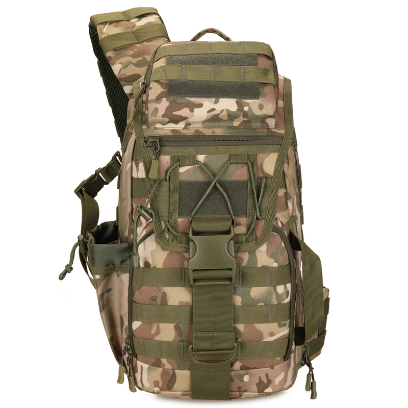 Men's 30 Liter X6 Shoulder Bag Tactical Military Leisure Large Chest Bag Messenger Bag Tactical Archer Riding Travel  Backpack