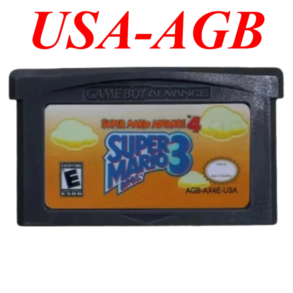 USA 32-Bit GBA Spielkassette Serie Videospielkonsole Karte Super Bros ADVANCE Wario Land4 Golf Kart – Detail 2