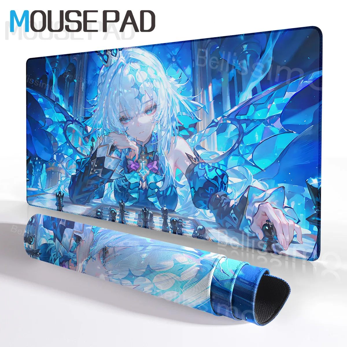 

New Honkai Star Rai Cerydra Mousepad Big Desk Mat Office Pc Computer Accessories Mouse Pad Gaming Anime Laptop XXL Keyboard Pads