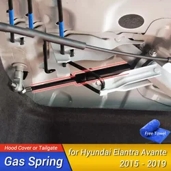 Car Rear Tailgate Trunk Door Spring Shock Strut Bars Support Lifting for Hyundai Elantra Avante Super AD 2015-2019
