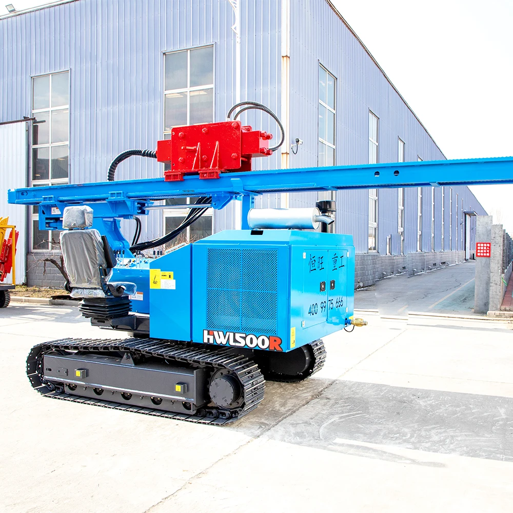 New Product Ground Screw Machine Pile Driver for Solar Ground Hammer Pile Driver