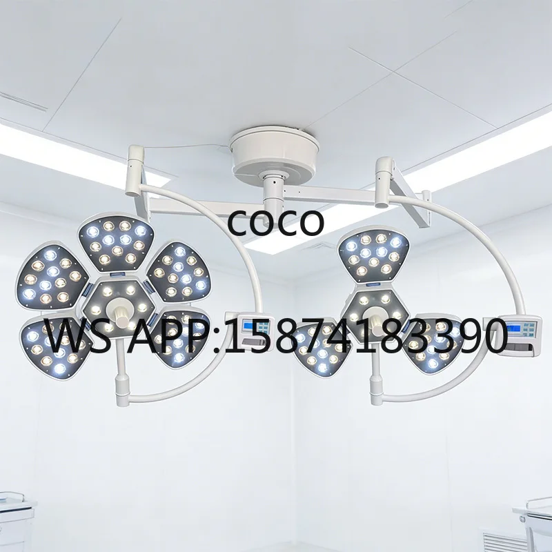 Medical Equipment Wall Mounted Shadowless Operating Light with Single Arm