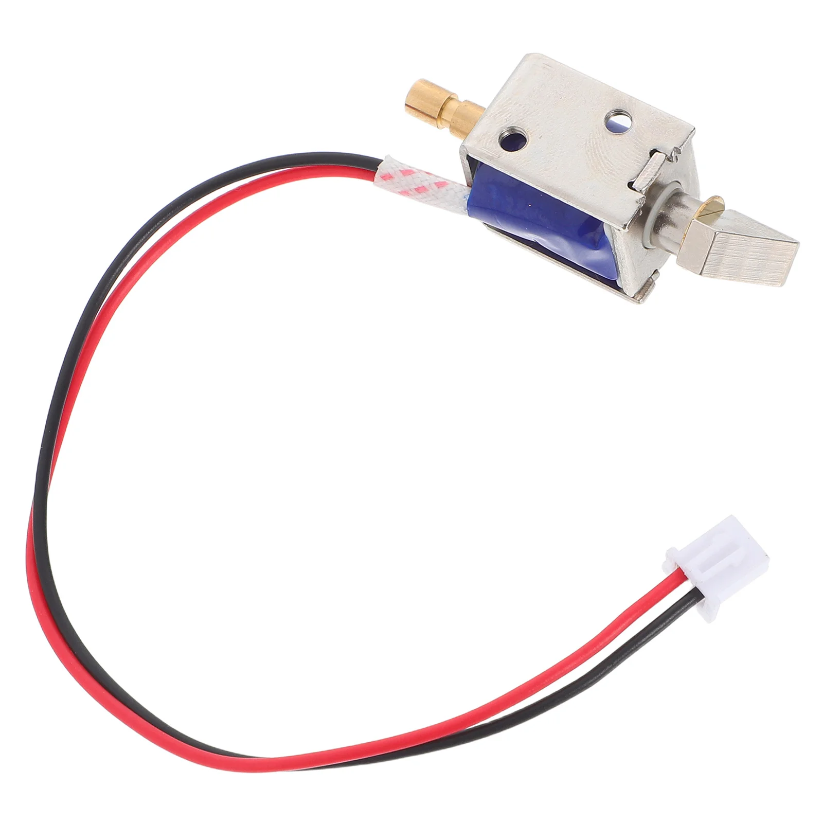 Fechadura eletromagnética DC12V 0,43a Fechadura de controle de acesso solenóide compacto para uso comercial residencial