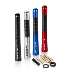 For Mazda 3 Bk 6 Gg Gh Gj CX3 CX5 CX30 CX7 CX8 CX9 MX5 RX8 Skyactive 12cm Carbon Fiber Car Antenna Radio Roof Aerial Accessories