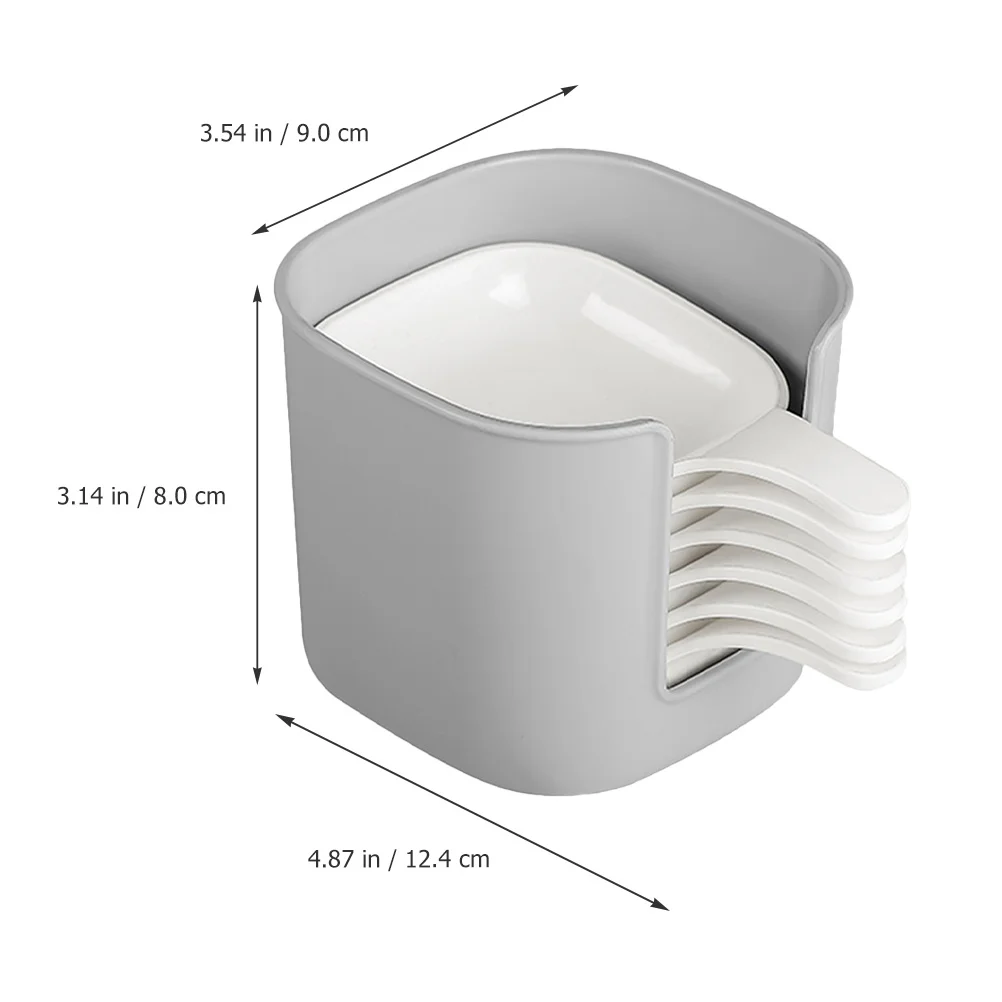 

1Set Japanese Seasoning Plate Storage Holder Lightweight PP Material Sauce Dish Dipping Bowls Snack Serving Dish for Soy Sauce