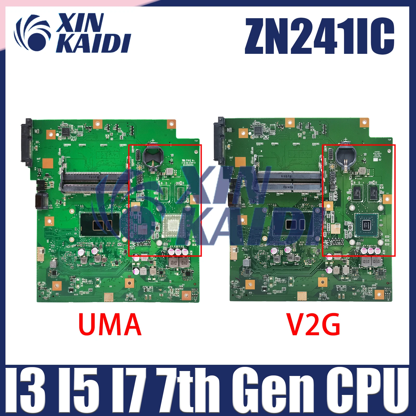 

ZN241IC Материнская плата для ноутбука ASUS Zen AiO ZN241IC ZN241ICGK «все в одном» с процессором I3 I5 I7 7-го поколения 940MX Полностью тест