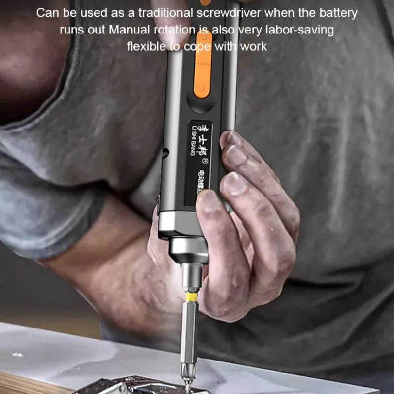 Electric Screwdriver Set Insulated Hand Tool Kit Built In Power Measurement Detector For Circuit Installation Maintenance Work
