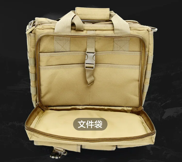 Fashion Nylon Men's Briefcase tote 15.6"laptop bag Business Case men Handbag male shoulder bag