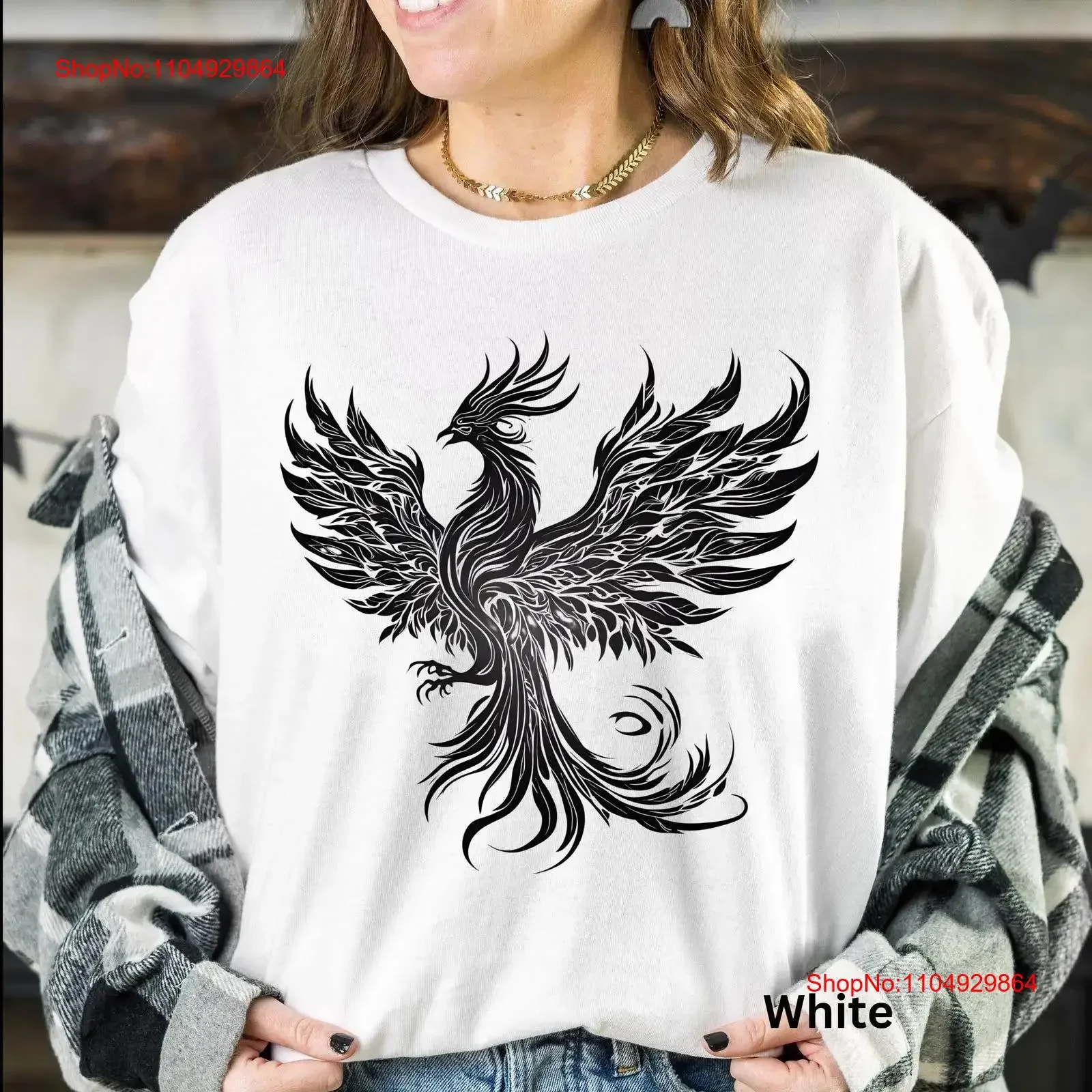 Camiseta Fire Phoenix para mujer Rise from the Ashes Mythical Bird s Her vintage ropa de calle lavada ropa de diseñador