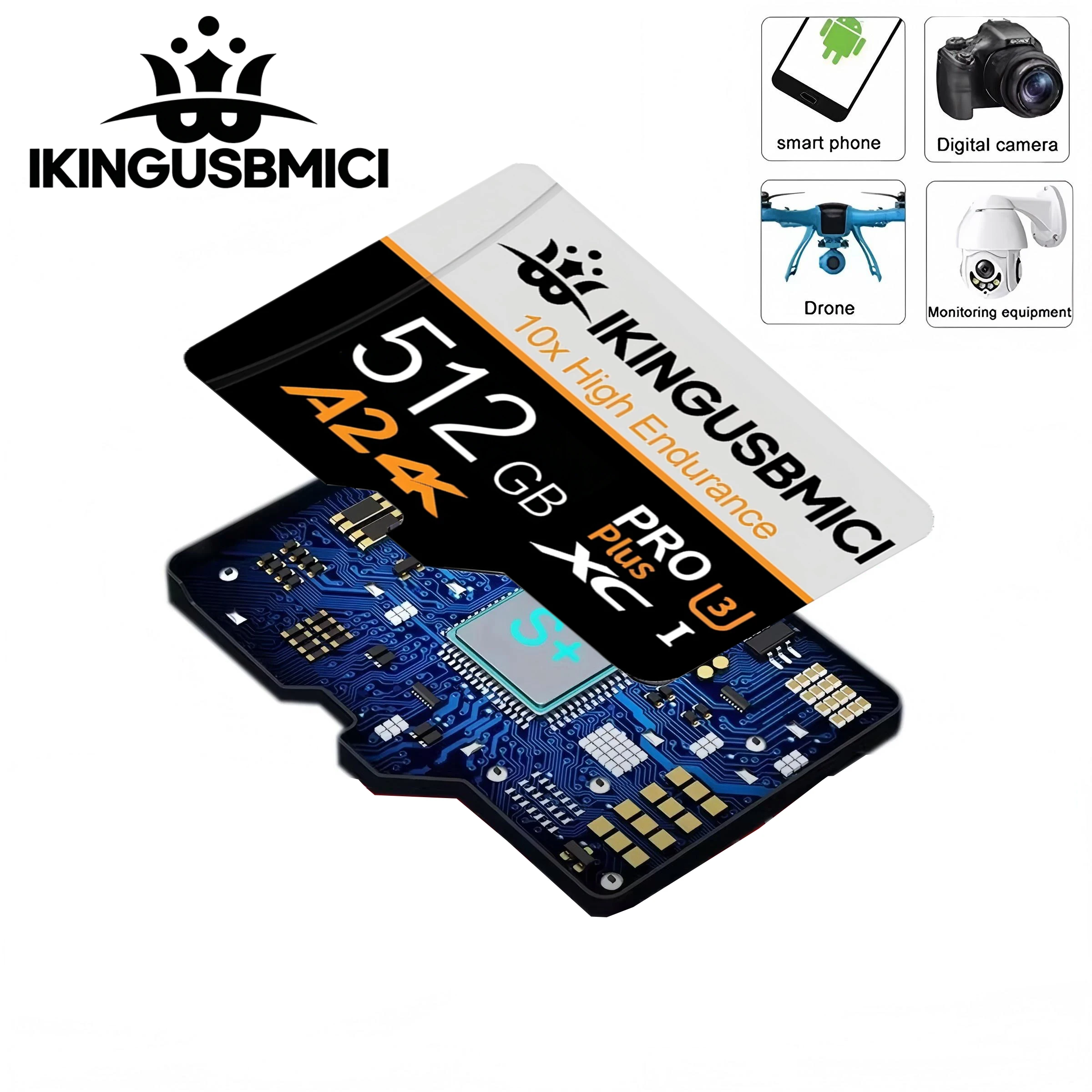 

Fast Transfer Memory Card SD Cards Micro SD Card TF Cards 64GB 128GB 256GB 512GB U1 V10 for Camera Gaming Digital Devices