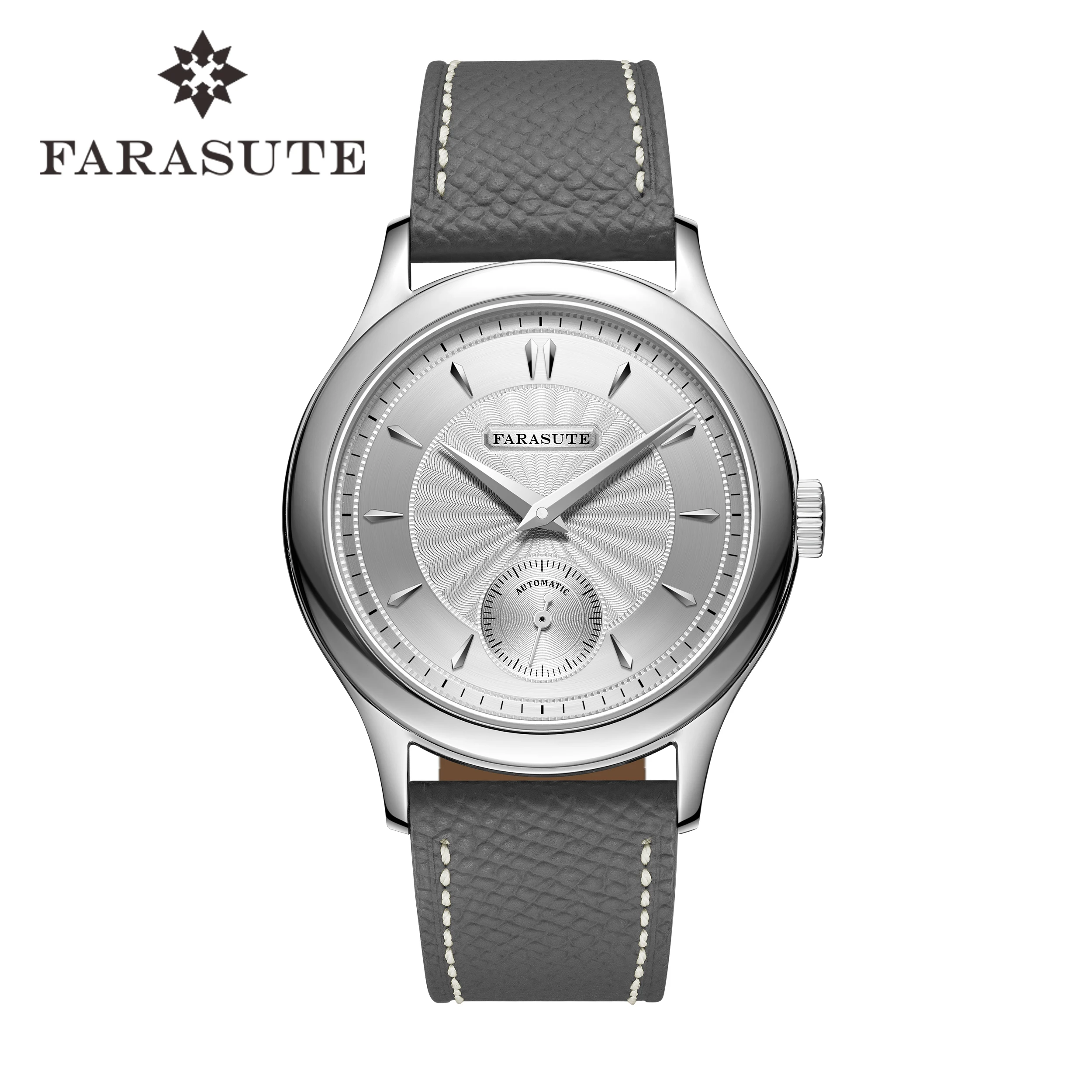 FARASUTE Luxury Mechanical Watch 316L Stainless Steel Case  Hangzhou Customized Movement Small Second Hand Dial Men's Watch Gift