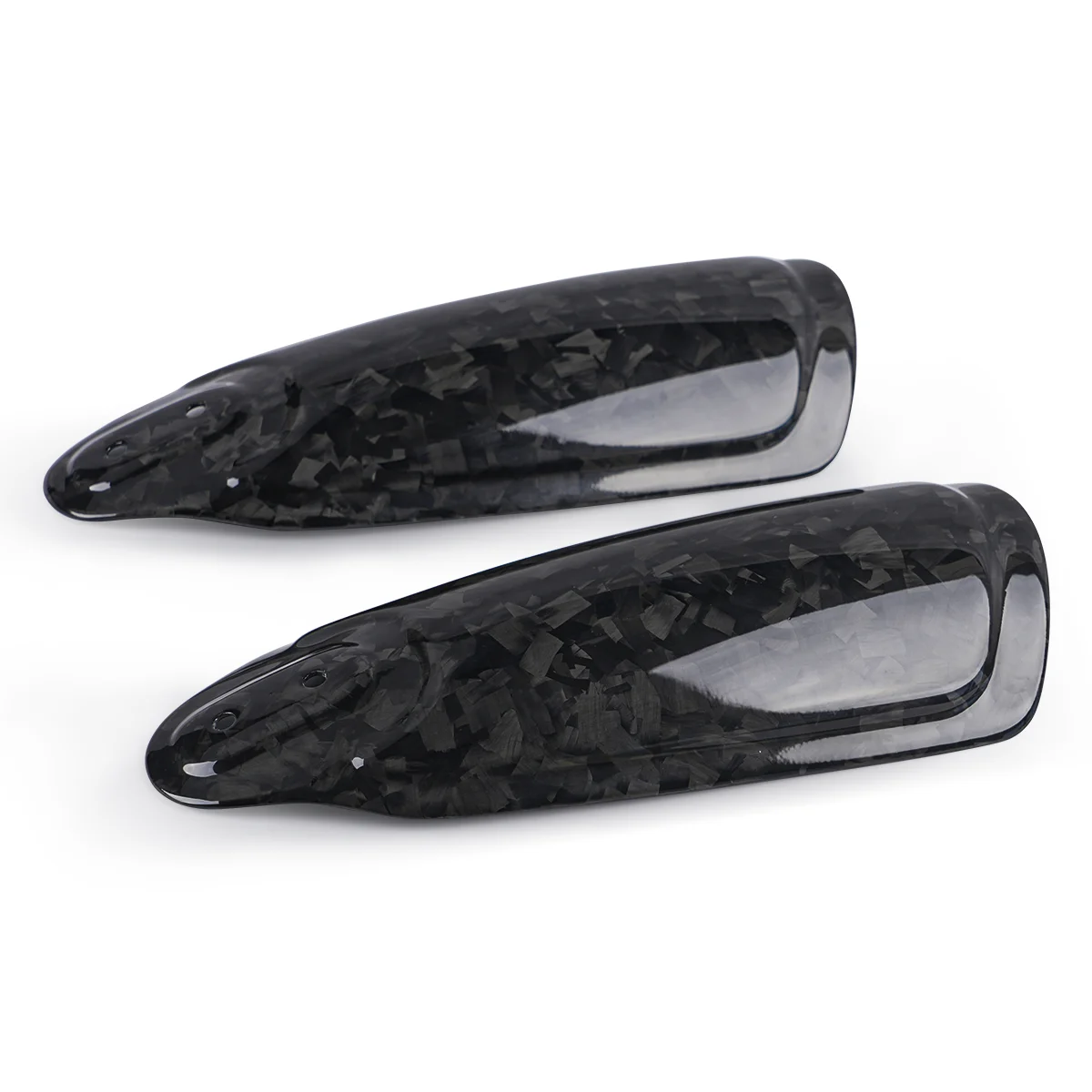 Motorcycle Handguards Forged Carbon Fiber Glossy Fit for All Harley Models
