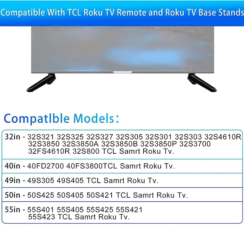 Universal TV Stand Table TV Stand Base Replacement TV Heighten Holder Pedestal Feet TV Stand Mount Legs Easy To Use Desk Bracket