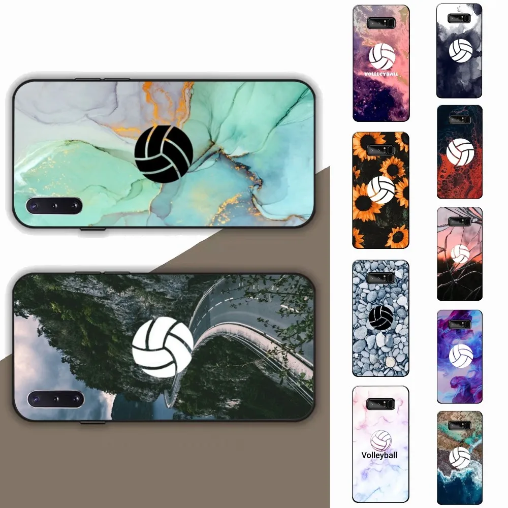 

Volleyball Painted Phone Case For Samsung Note 8 9 10 20 pro plus lite M 10 11 20 30 21 31 51 A 21 22 42 02 03