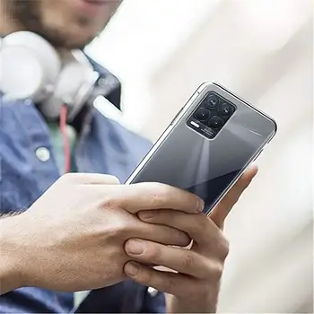 Ultra tenký průhledný kryt pro Realme 11 9 7 8 11 10 Pro Plus 5G 9i Capa pro Realme C75 C55 C33 C21 C25 C53 měkký silikonový kryt na telefon 6 nejlepší prodej pouzdro na realme c33 - №5