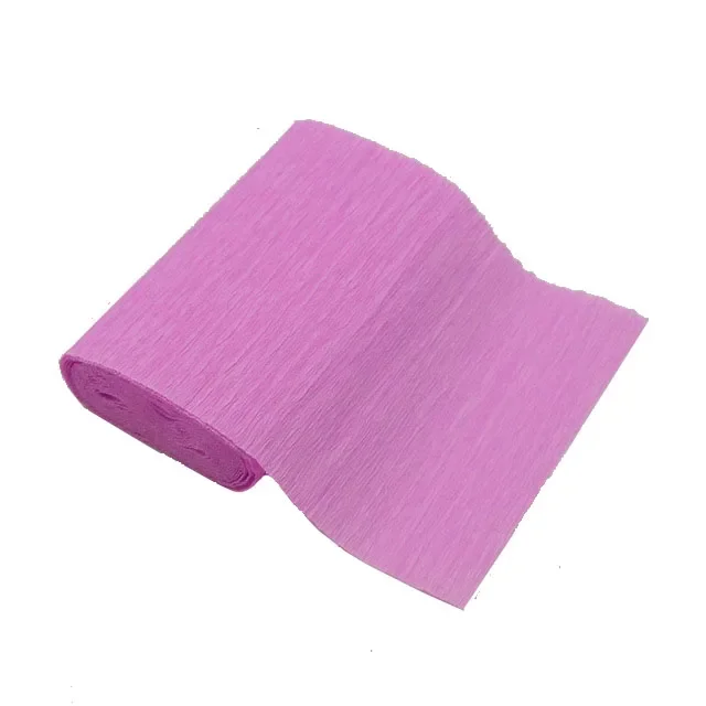 250*15cm Crinkled Crepe Paper Flower Wrapping Craft DIY Paper Streamer Scrapbooking Origami Party Decoration Packing Material