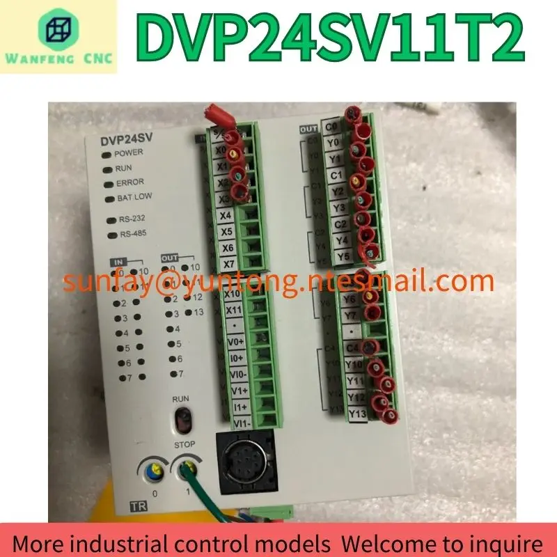 

second-hand PLC DVP24SV11T2 test OK Fast Shipping