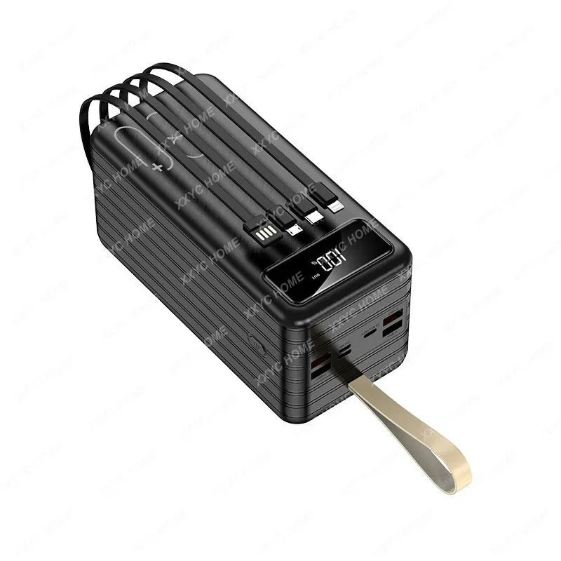 

Large Capacity with Cable 80000 MA Power Bank Outdoor Powek Bank Portable Mobile Power Pack