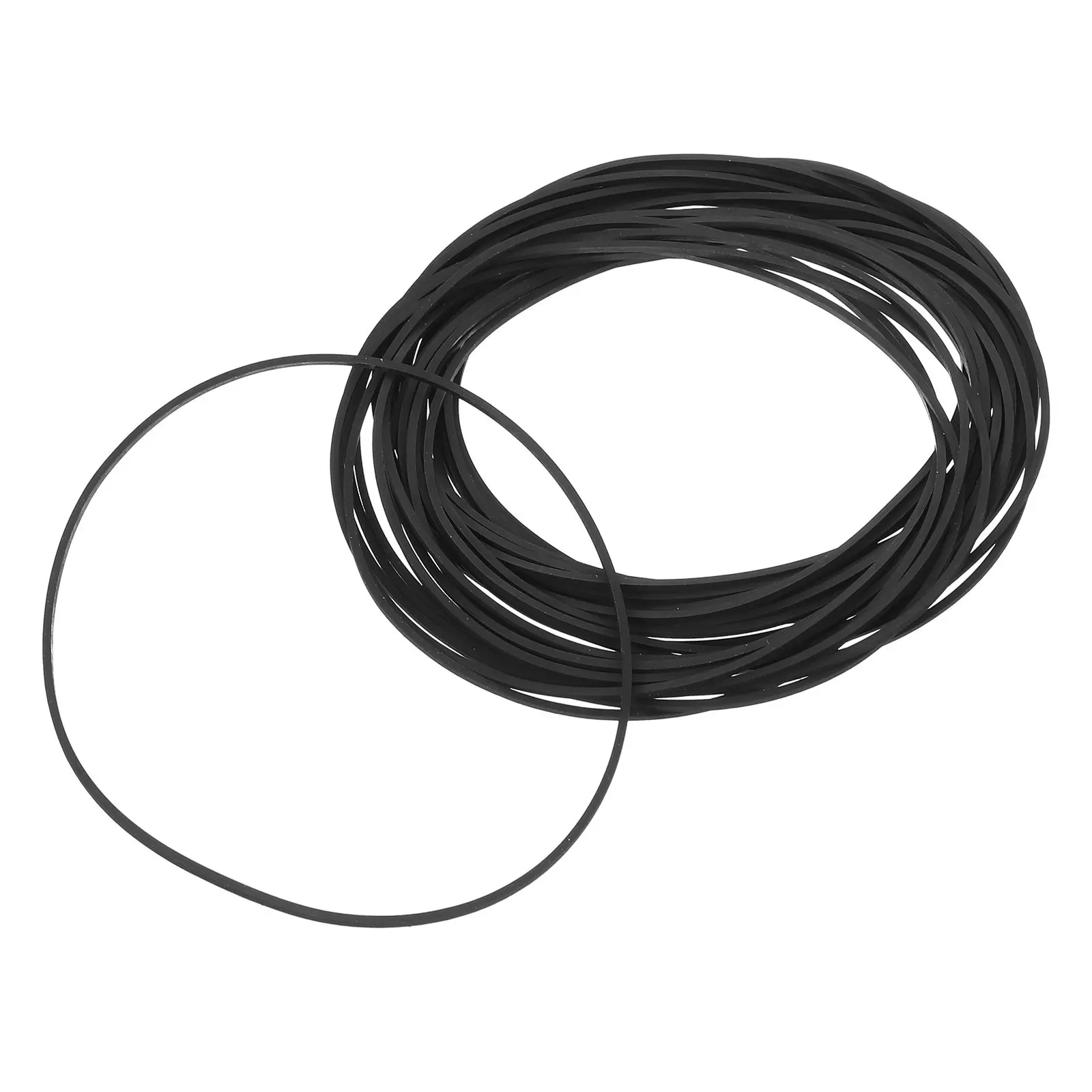 30Pcs Optical Drive Rubber Belt Dvd Cd Ld Vcr Recorder Replacement Cassette Repair Tape Machine Drive Belt Black 130Mm Width view 6