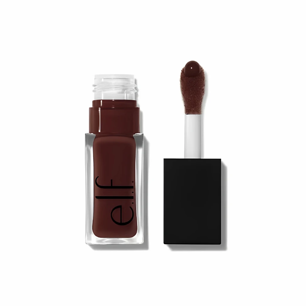Elf New Glow Reviver Lipgloss Candy Divine Wine Getöntes Leichtes Feuchtigkeitsspendendes Nährendes Lippenöl Volumen-Gebendes Lippen-Make-up Kosmetik