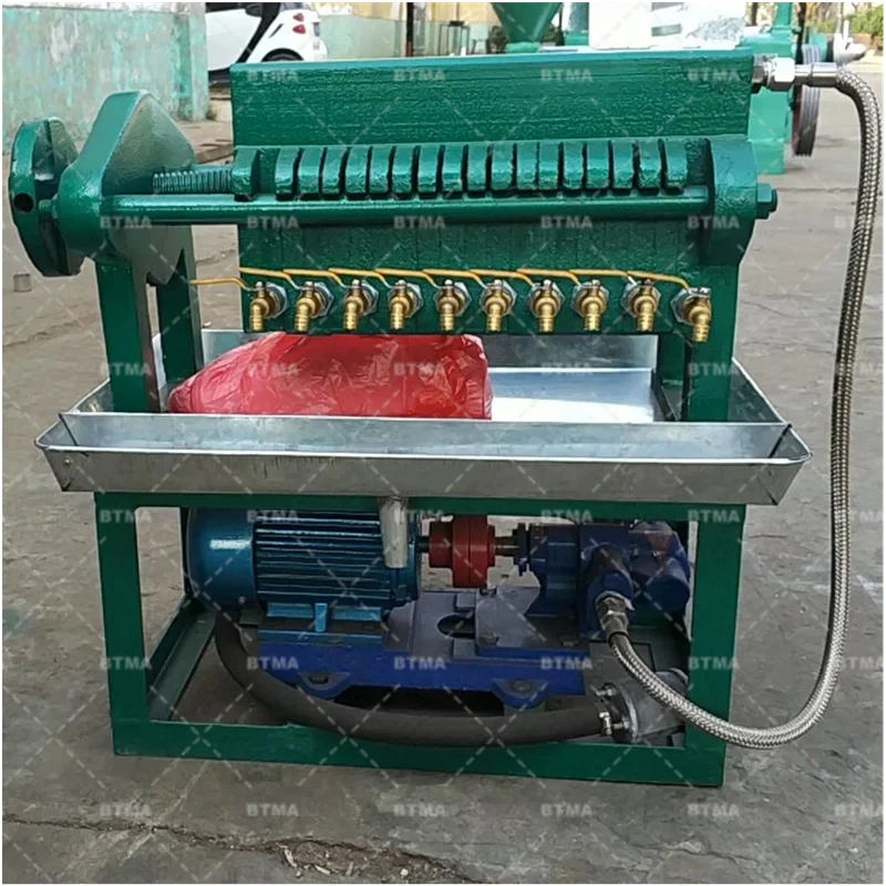 آلة تصفية الخردل الأوتوماتيكية حالة جديدة لوحة وإطار معدات زيت الطبخ #3