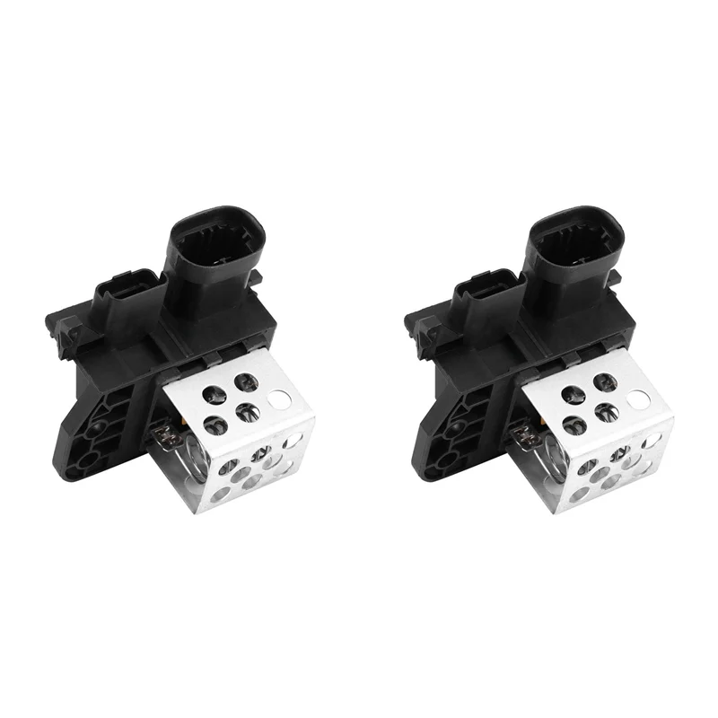 Résistance de chauffage de ventilateur de moteur de radiateur, 2 pièces, 9673999880 9ML351332181, pour citroën Berlingo C1 C4 Xsara 107 206 307