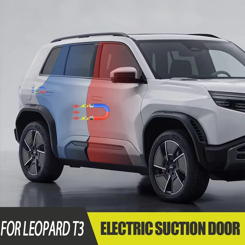 

Эксклюзивно для автоматической системы закрытия электропитания BYD Leopard Titanium 3 2025 с датчиком защиты от защемления | Умный электрический дверной доводчик