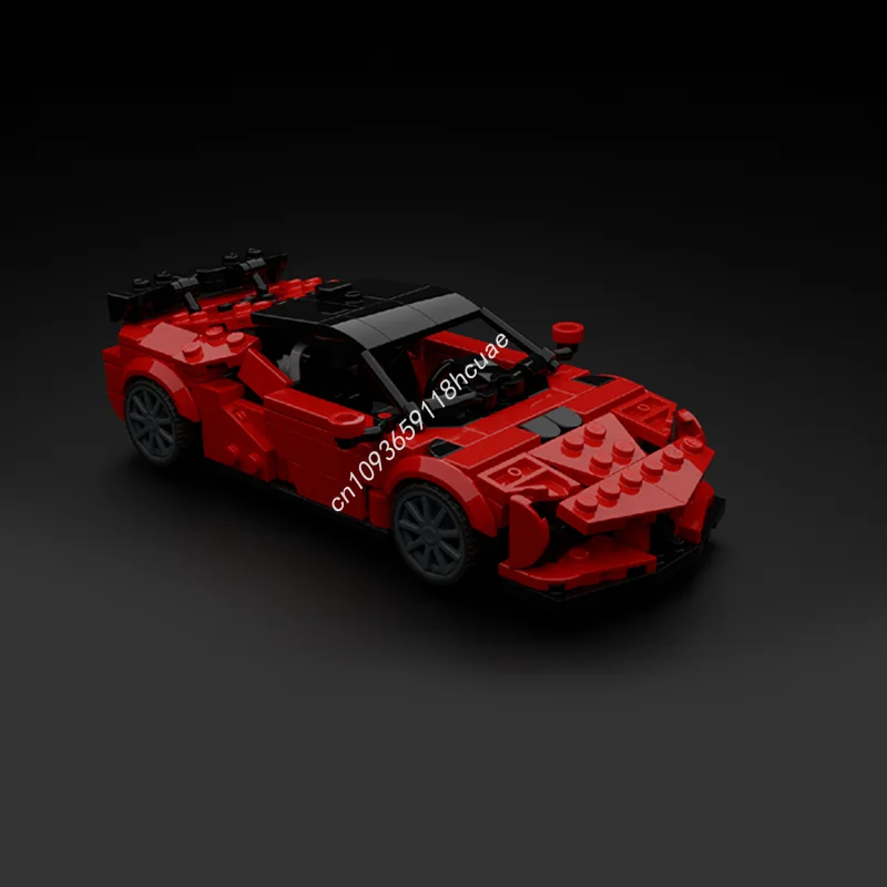 400 個 MOC フェラリーズド XX ストラダーレ シティモデルビルディングブロック クリスマスギフト 建設玩具 DIY クリエイティブアイデア ブリック 誕生日