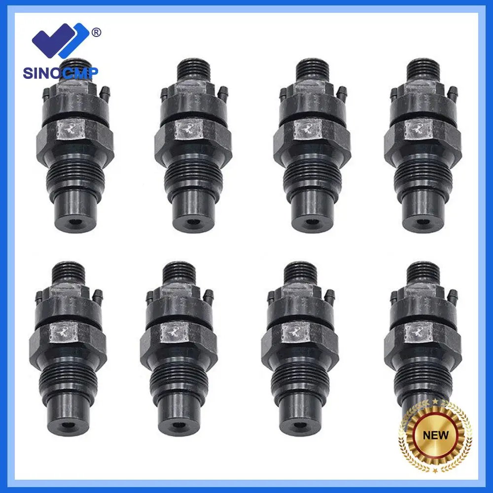 8pcs Diesel Fuel Injector 0432217275 For 1989-2001 GM Chevy 6.2L 6.5L 0432217255 Turbo or NON Turbo Models New Car Parts