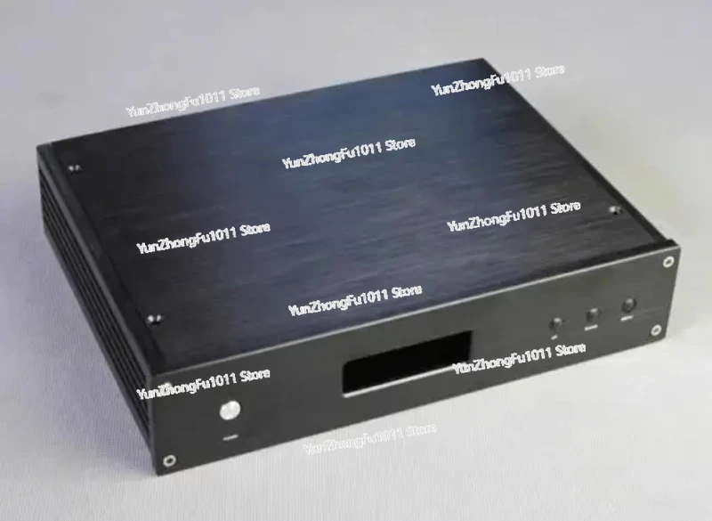 2806R Aluminum Preamplifier Enclosure DAC Case Soft Controlled ES9018 AK4399 Double Parallel Audio Component Case
