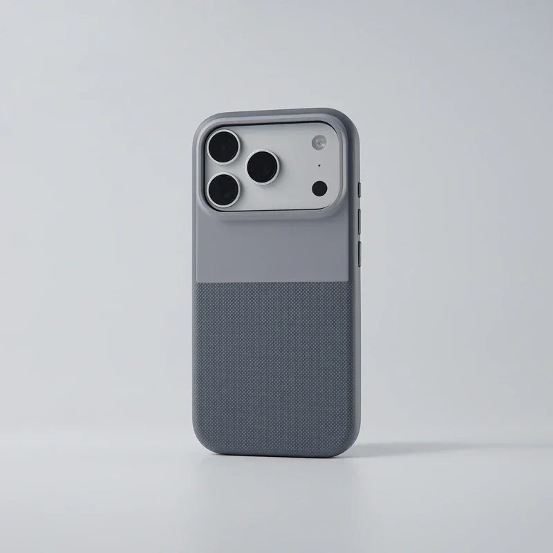 Rutschfeste Punkte Stoßfeste Magsafe-Handyhülle für iPhone 17 Pro Max 17 18 Pro Magnetische Kabellose Ladefunktion Matte Farbblockierung Schutzhülle – Detail 15