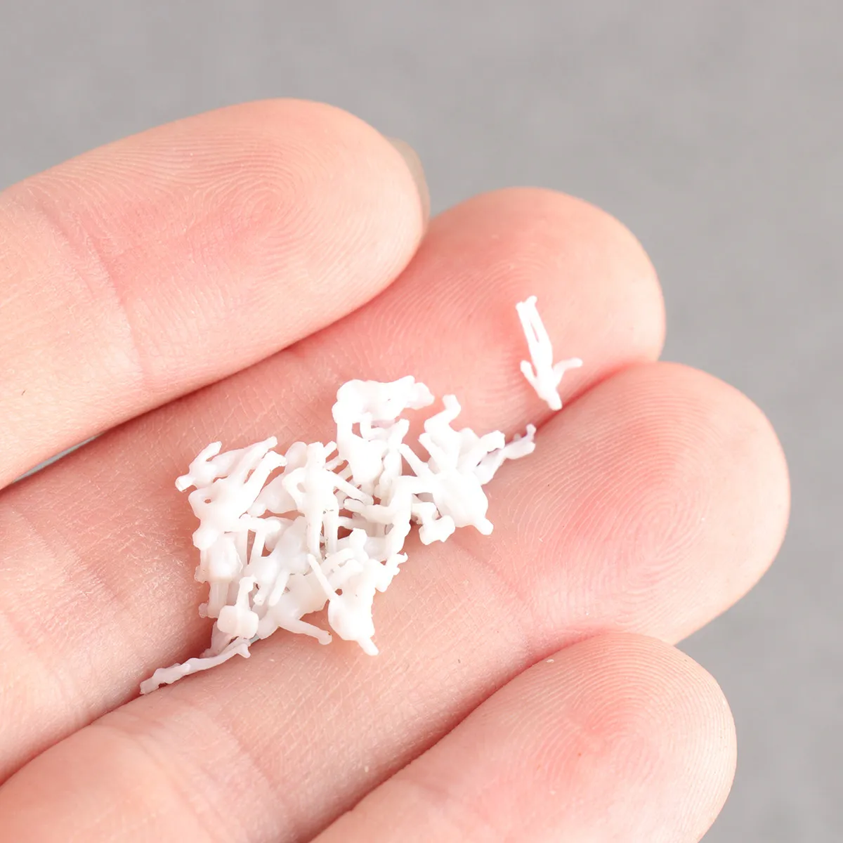 

50Pcs Figures Lifelike Miniature Scenes Decorative Landscape Train Layout DIY Paint 1 300 8.5mm Mini People Models