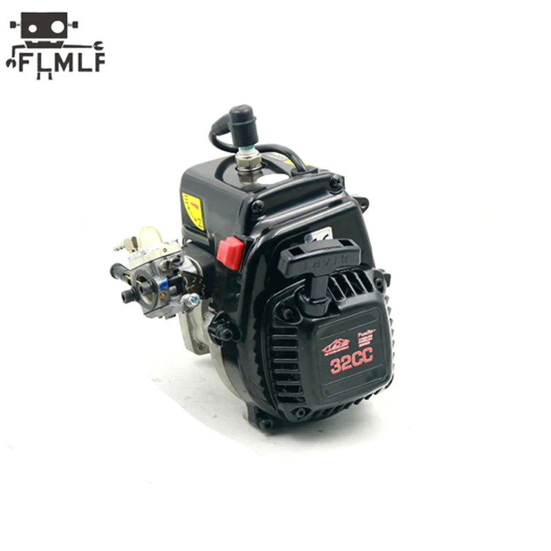 

Rc Car 32CC 4 Bolt Gasoline Engine with Ruixun Carburetor Fit 1/5 Hpi Rofun Km Rovan Baja Lois 5ive-T DBXL FG GoPed Redcat Parts