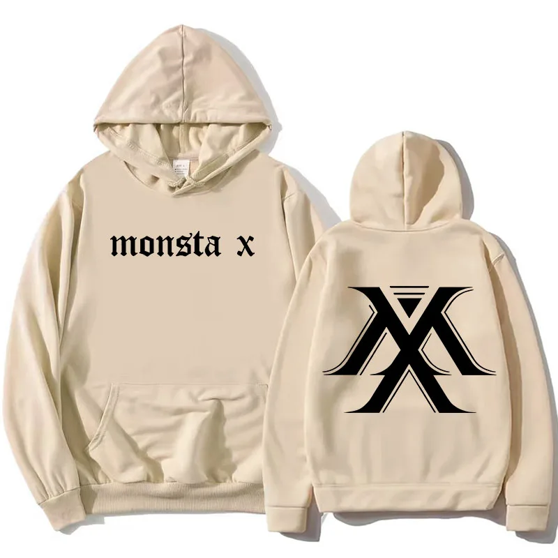 MONSTAX Koreaanse Jongens Band Fashion Hoodies 2025 EP De X Grafische Afdrukken Sweatshirts Lange Mouw Herfst Vrouwelijke Truien Unisex