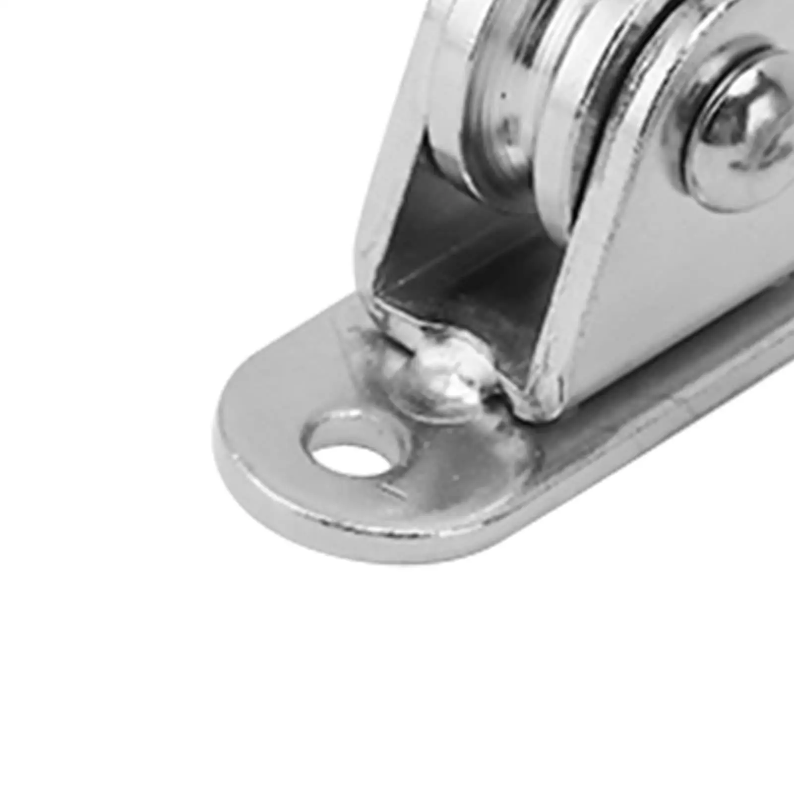 Stainless Steel Wall Mount Pulley Block 176lb Load Capacity  Silent, Stable Roller for sliding Gate