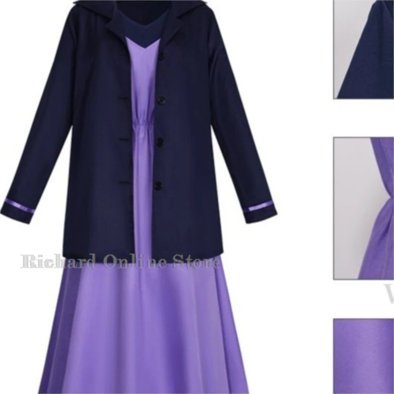 

disfraz Anime Puella Magi Madoka Magica Crossover Cosplay Akemi Homura New Outfit Kawaii Purple fille コスプレ