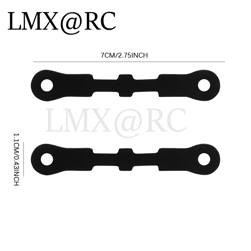 LMX RC Steel Metal Upper Lower Suspension Mount Arm Code for TRAXXAS 1/5 X-MAXX 6S 8S 1/6 XRT 8S 1/10 MAXX RC Car Upgrade Parts